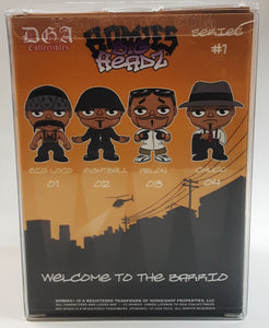 HOMIES BIG HEADZ GOLD CHASE EIGHTBALL VINYL FIGURE - Brand NEW