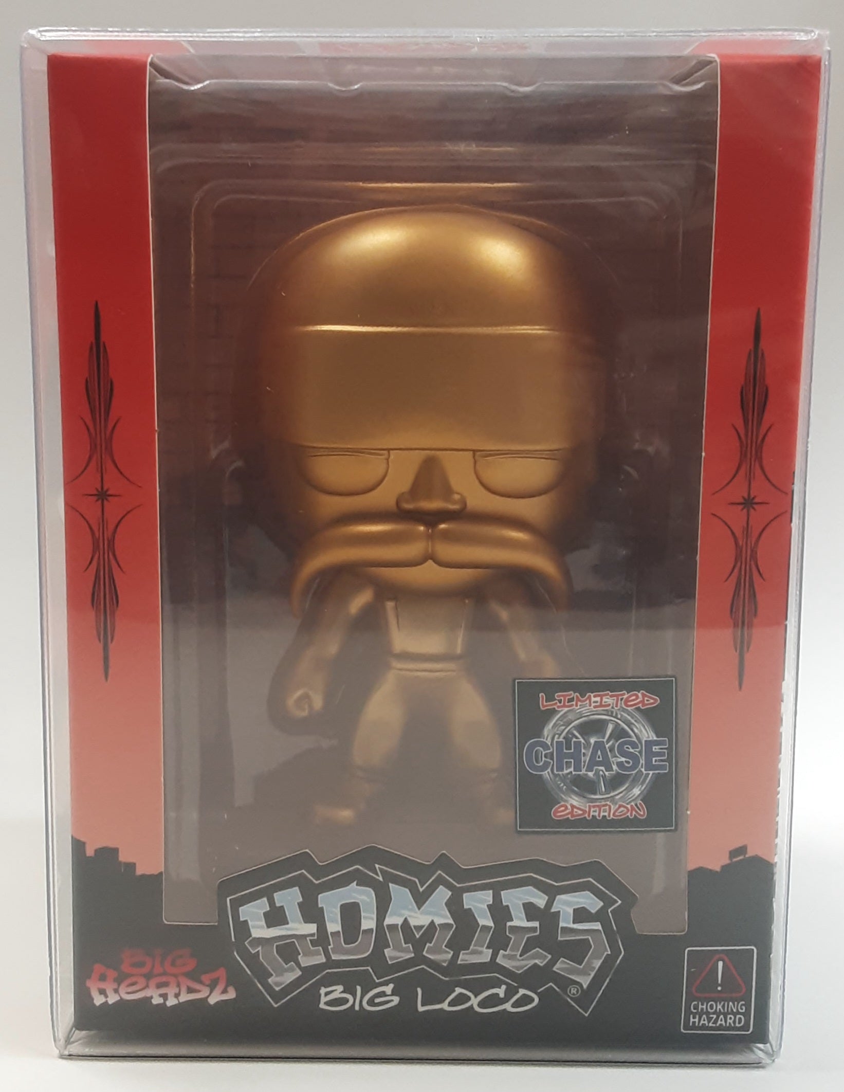 HOMIES BIG HEADZ BIG LOCO GOLD CHASE VINYL FIGURE