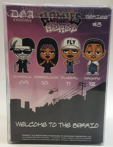 Homies Big Headz Night Glow released at the 2023 LA Comic Con Limited To 360 . BABYLOCS