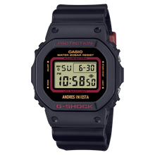 Load image into Gallery viewer, G-SHOCK DW5600AI-1 ANDRÉS INIESTA WATCH
