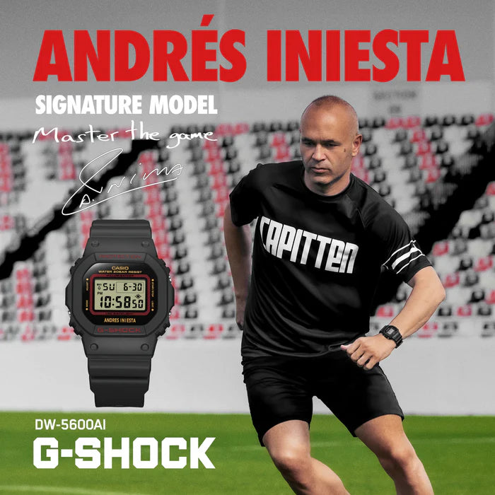 G-SHOCK DW5600AI-1 ANDRÉS INIESTA WATCH