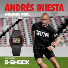 Load image into Gallery viewer, G-SHOCK DW5600AI-1 ANDRÉS INIESTA WATCH
