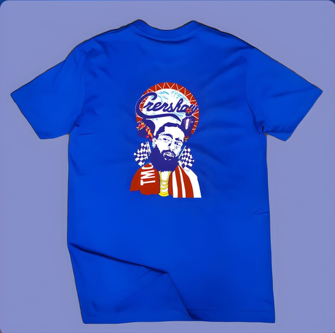 Nipsey  Blue T-shirt