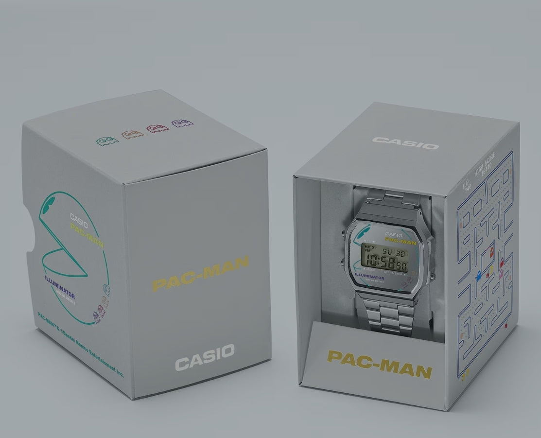 Casio vintage x 45th PAC-MAN anniversary