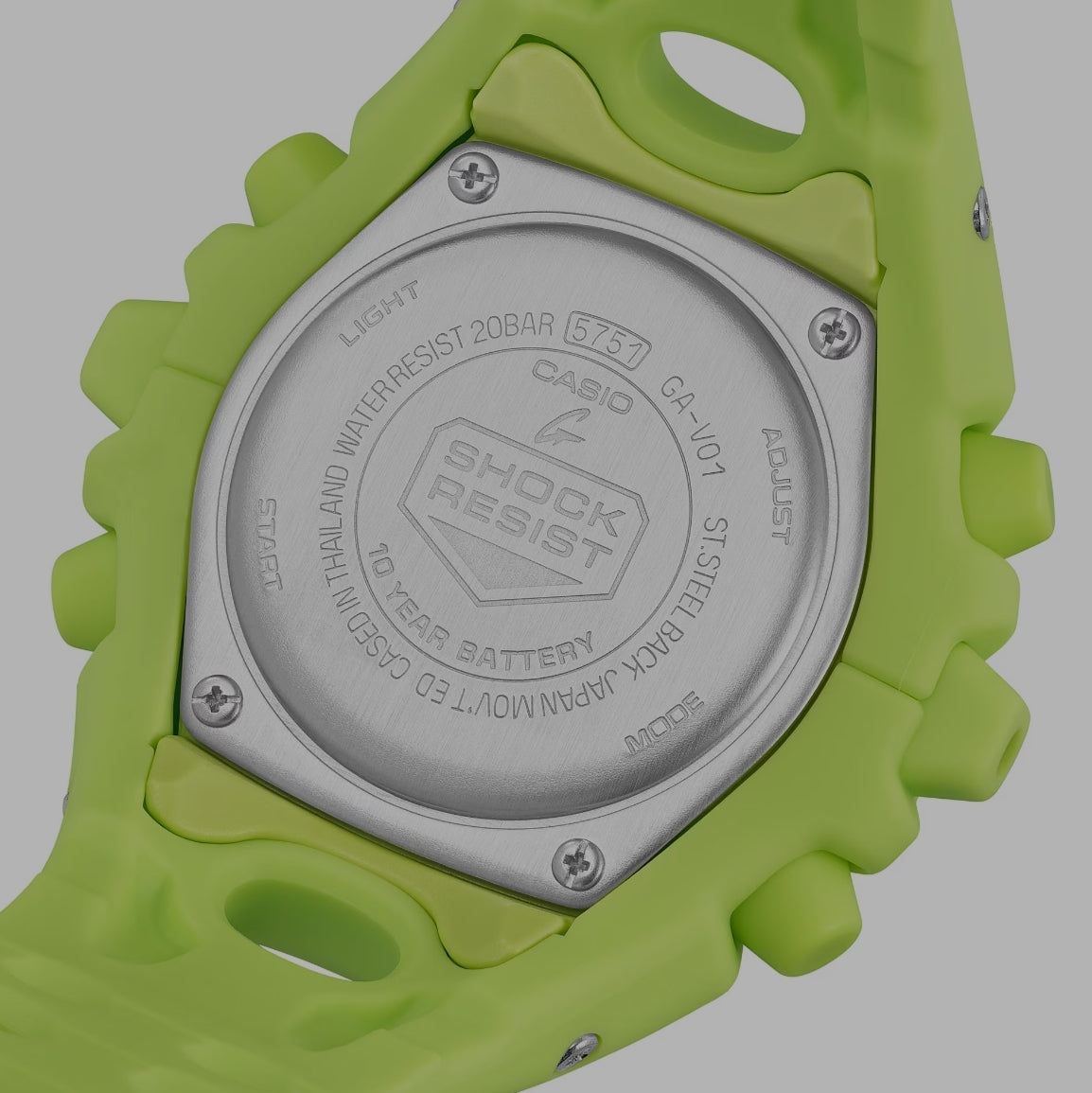 Casio G-shock ANALOG-DIGITAL
GA-V01 SERIES
GA-V01-9A