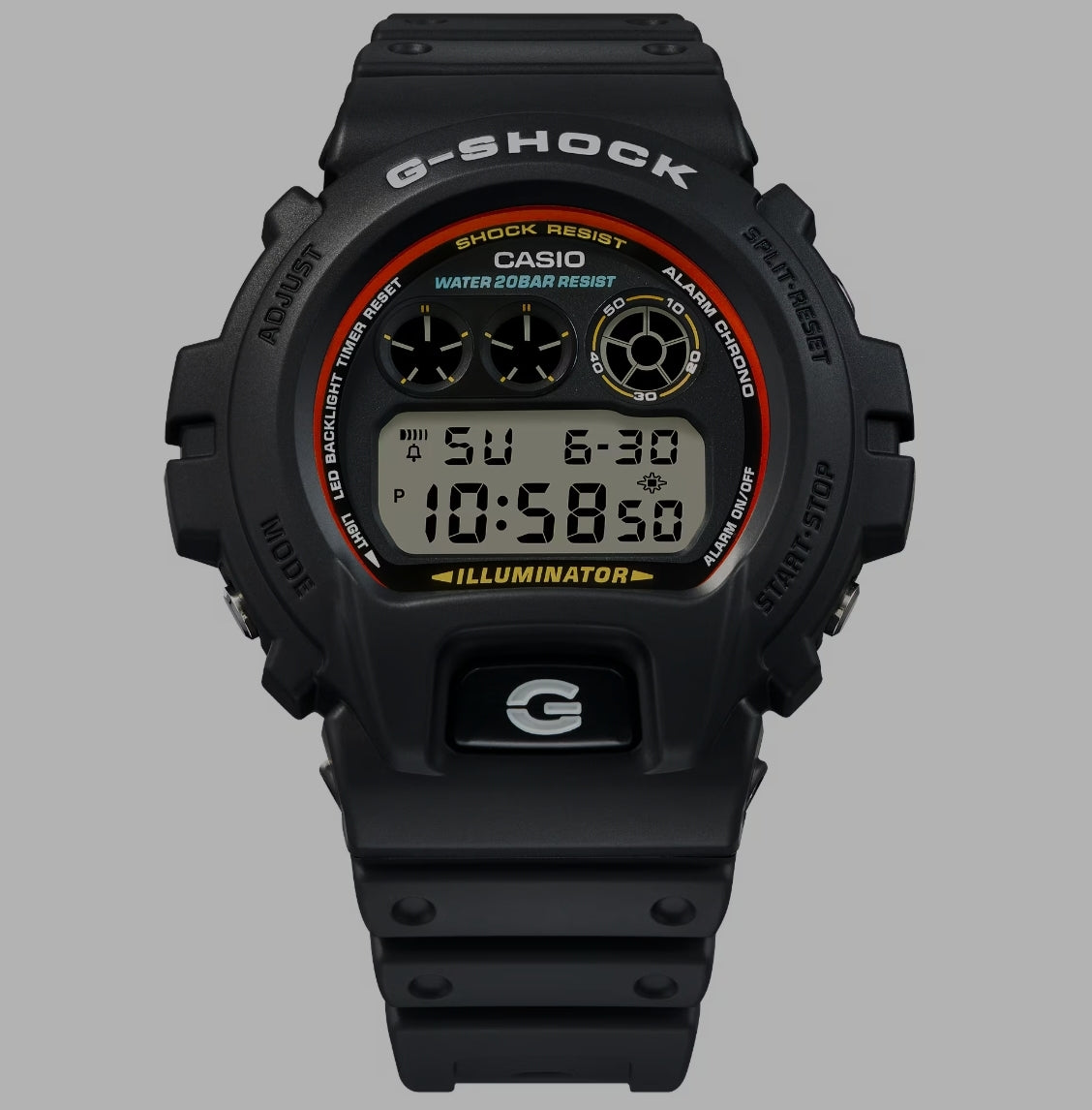 G-Shock DIGITAL
6900 SERIES
DW-6900RL-1