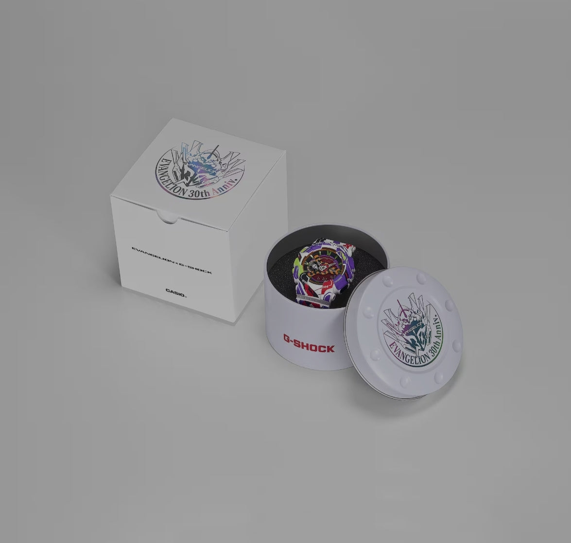 G-SHOCK  EVANGELION  COLLABORATION ANALOG-DIGITAL
110 SERIES  GA110EVA307A