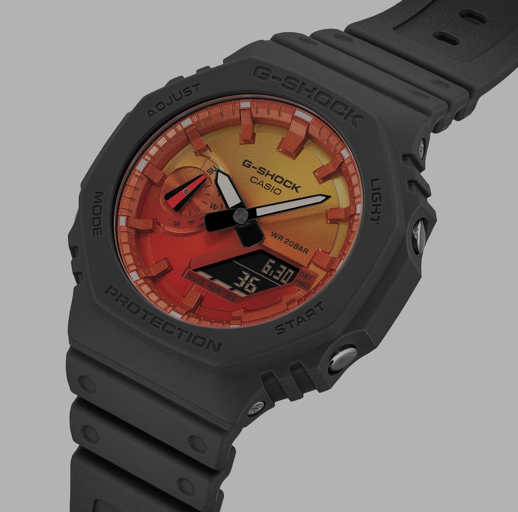 Casio G-Shock ANALOG-DIGITAL  2100 Series
GA-2100FL-8A