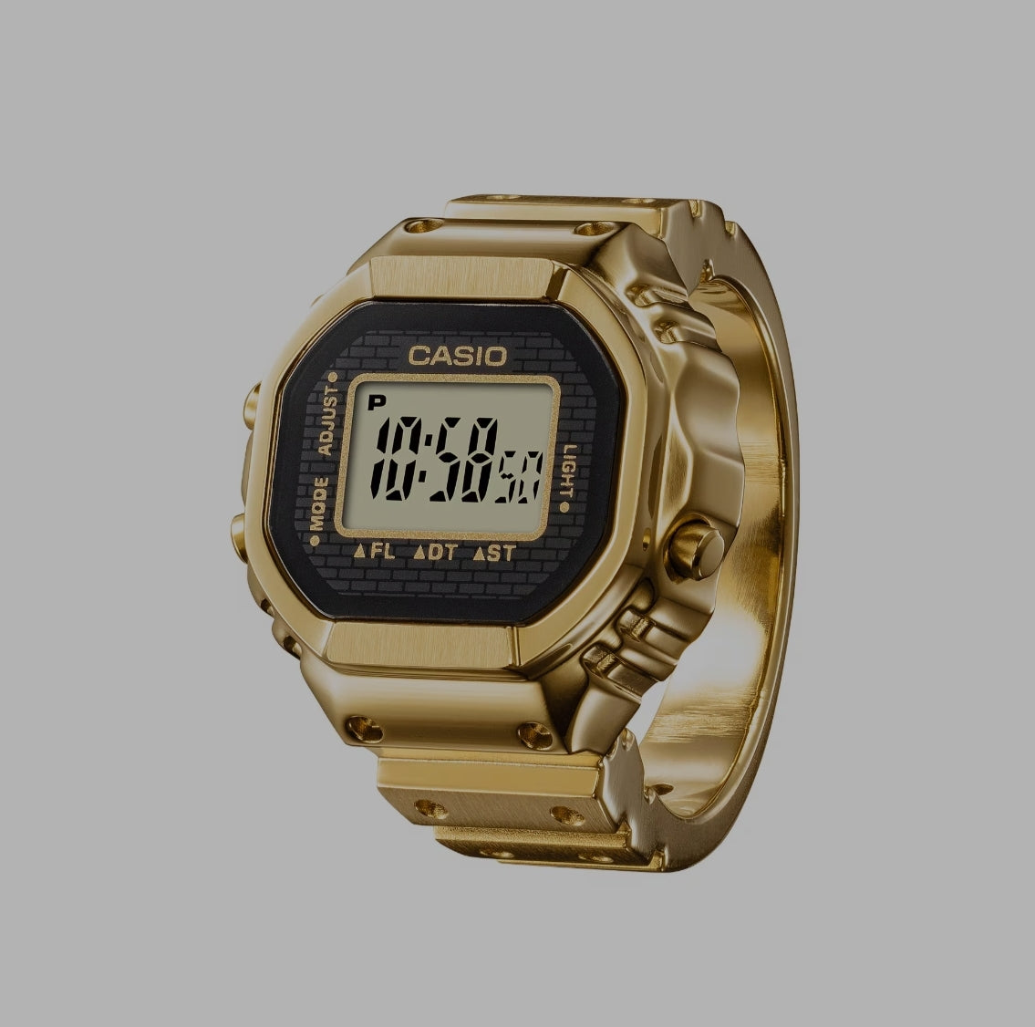 CASIO Gold Ring Watch GRW001G-9