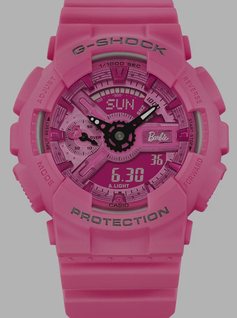 G-Shock x Barbie  ANALOG-DIGITAL
WOMEN
GMA-S110BE-4A