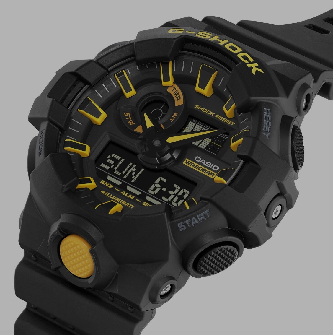 Casio G Shock ANALOG-DIGITAL
GA-700 SERIES GA-700CY-1A