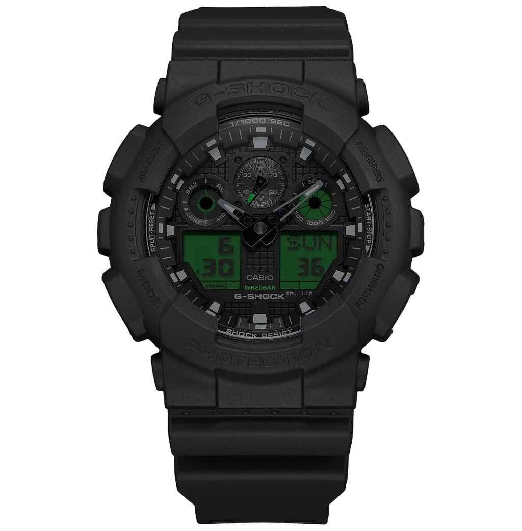 Casio G-shock ANALOG-DIGITAL
GA-100 SERIES  GA-100BEG-1A