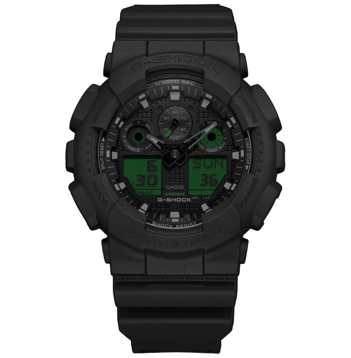 Casio G-shock ANALOG-DIGITAL
GA-100 SERIES  GA-100BEG-1A