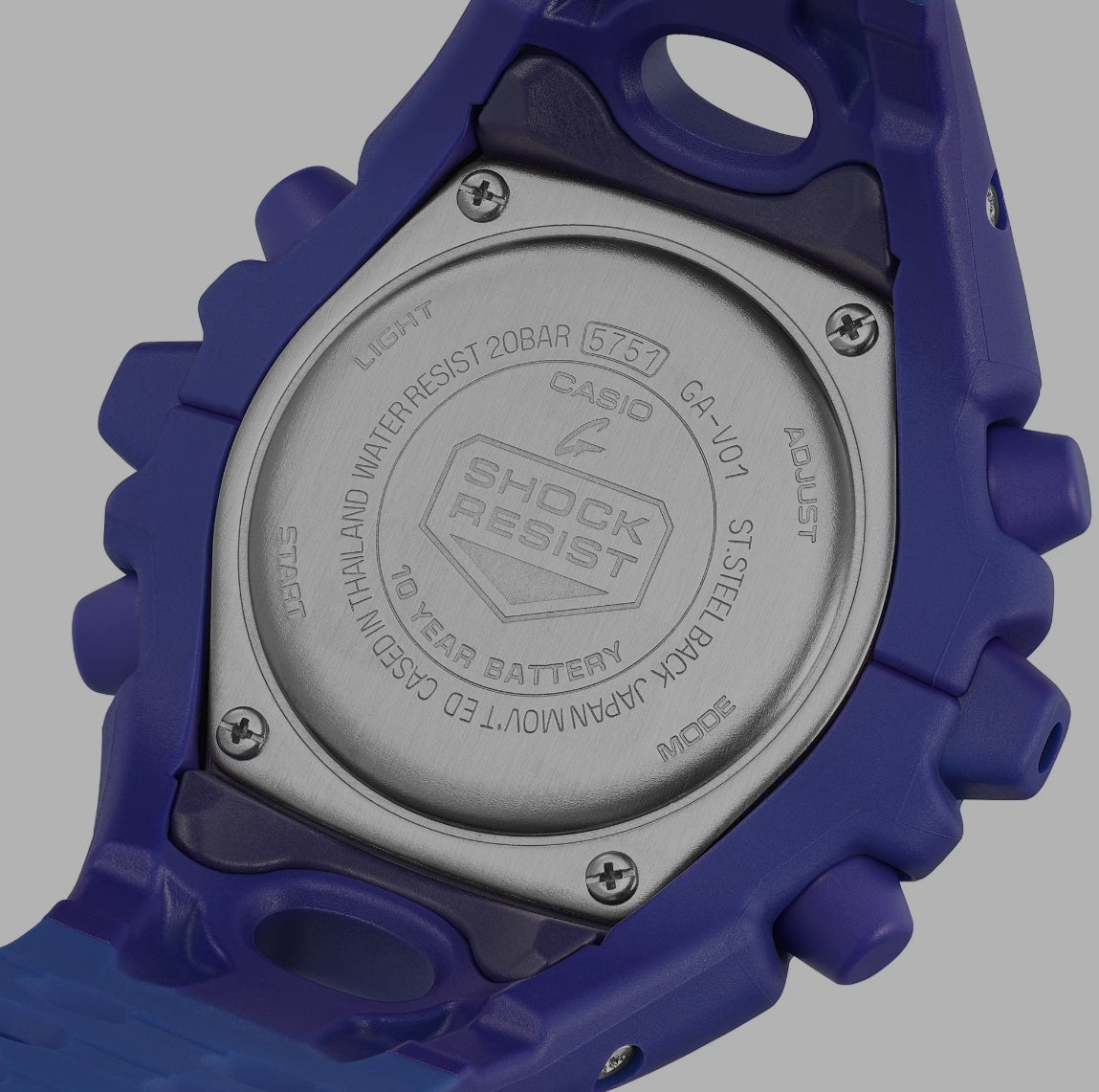Casio G-Shock ANALOG-DIGITAL
GA-V01 SERIES
GA-V01A-2A