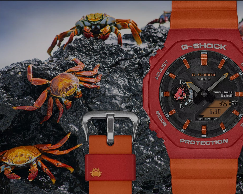 G-shock x Charles Darwin Foundation  ANALOG-DIGITAL 2100 Series GA-B2100DF-4A