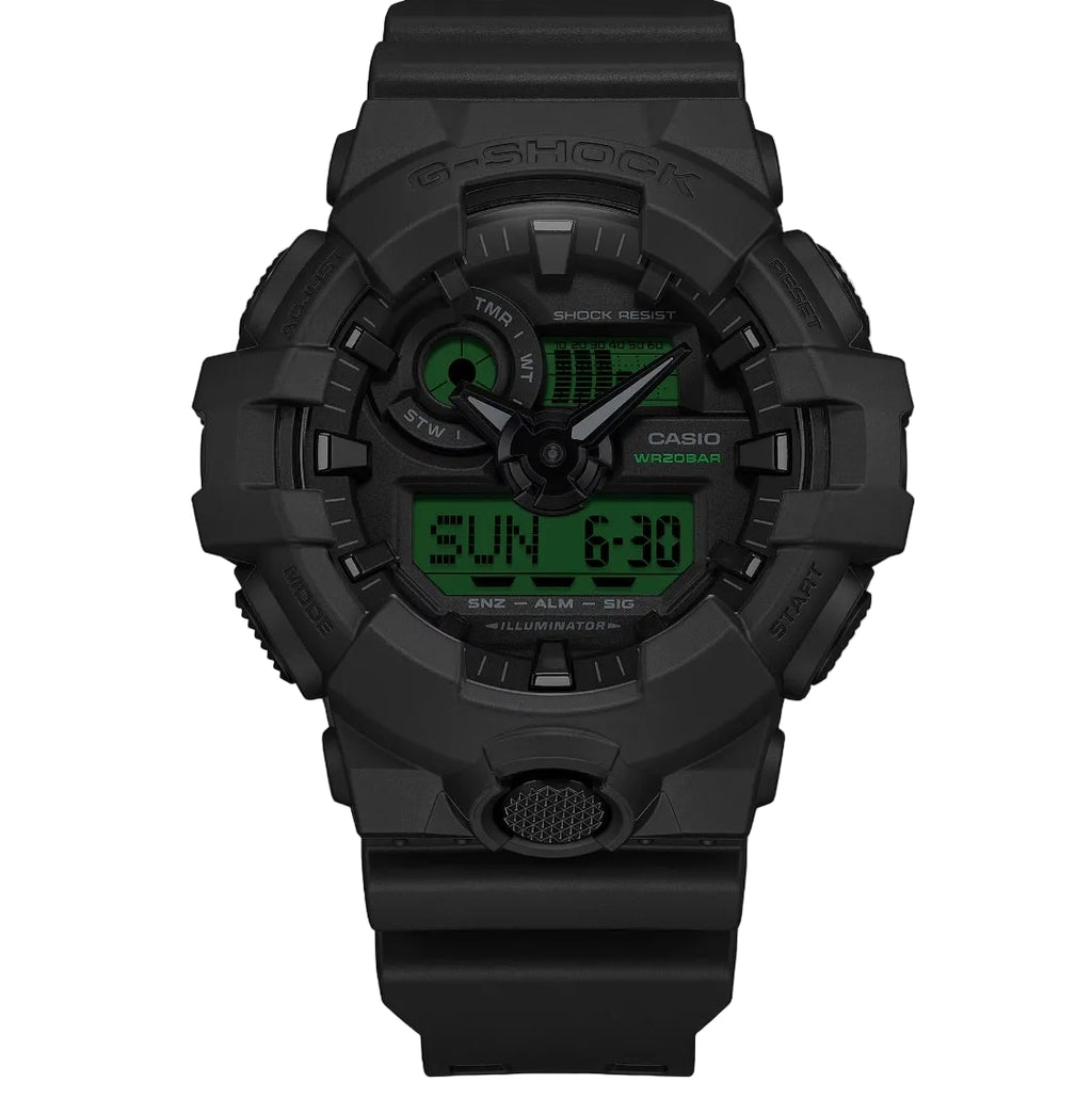 Casio G-Shock ANALOG-DIGITAL
GA-700 SERIES GA-700BEG-1A