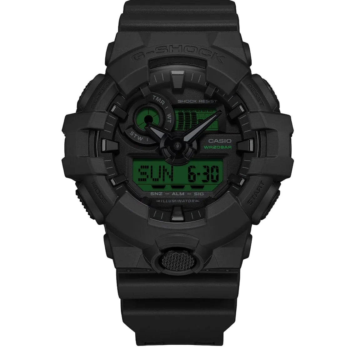 Casio G-Shock ANALOG-DIGITAL
GA-700 SERIES GA-700BEG-1A