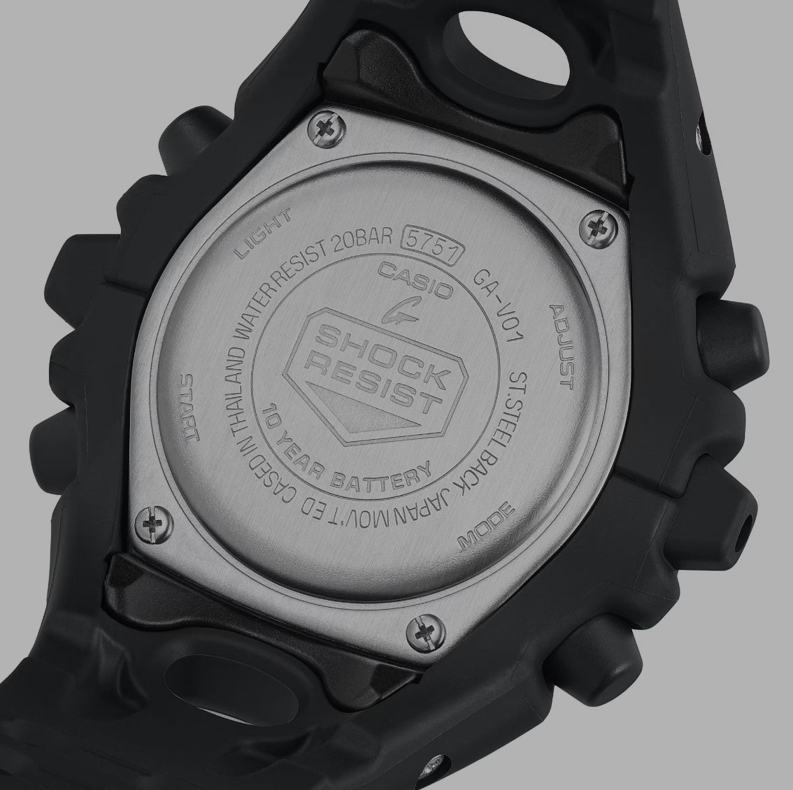 Casio G-Shock ANALOG-DIGITAL
GA-V01 SERIES
GA-V01A-1A