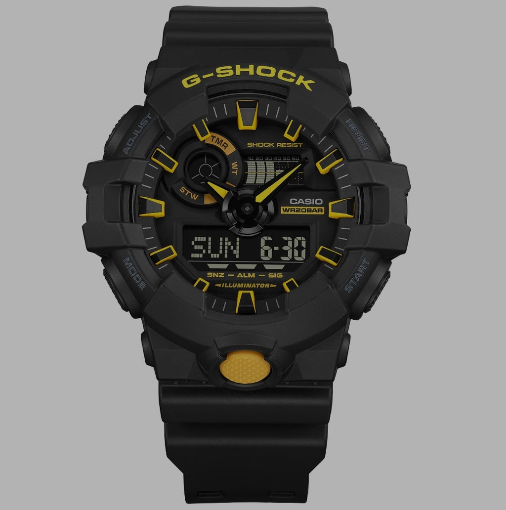 Casio G Shock ANALOG-DIGITAL
GA-700 SERIES GA-700CY-1A