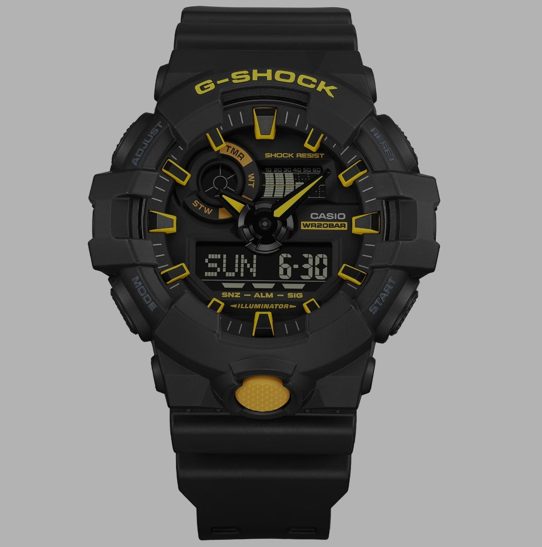 Casio G Shock ANALOG-DIGITAL
GA-700 SERIES GA-700CY-1A