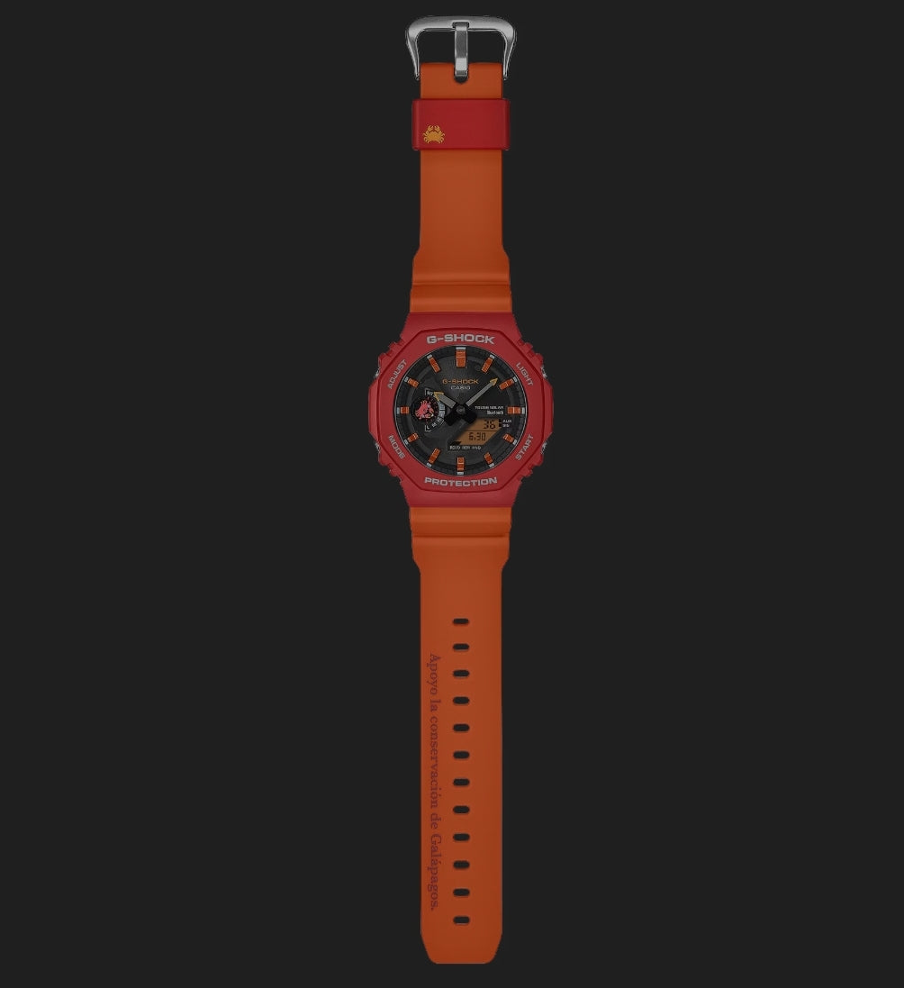 G-shock x Charles Darwin Foundation  ANALOG-DIGITAL 2100 Series GA-B2100DF-4A