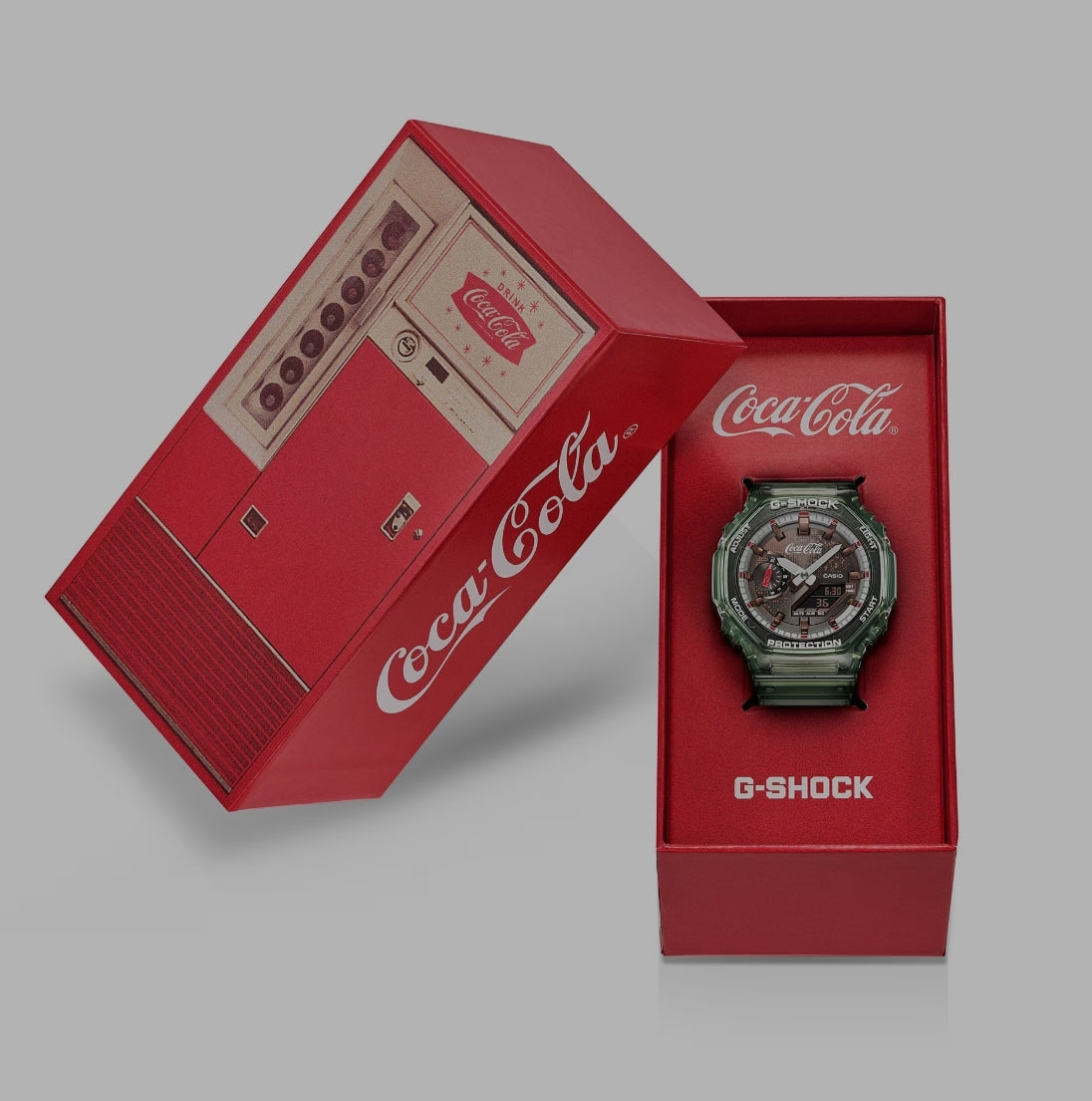Coca-Cola® collaboration model
ANALOG-DIGITAL
2100 Series
GA-2100CC-3A