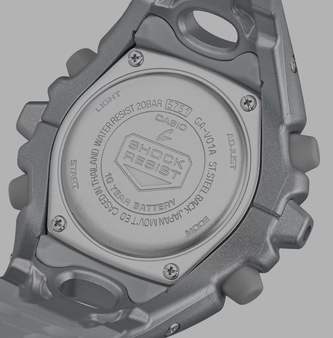 Casio G-Shock ANALOG-DIGITAL
GA-V01 SERIES
GA-V01A-8A