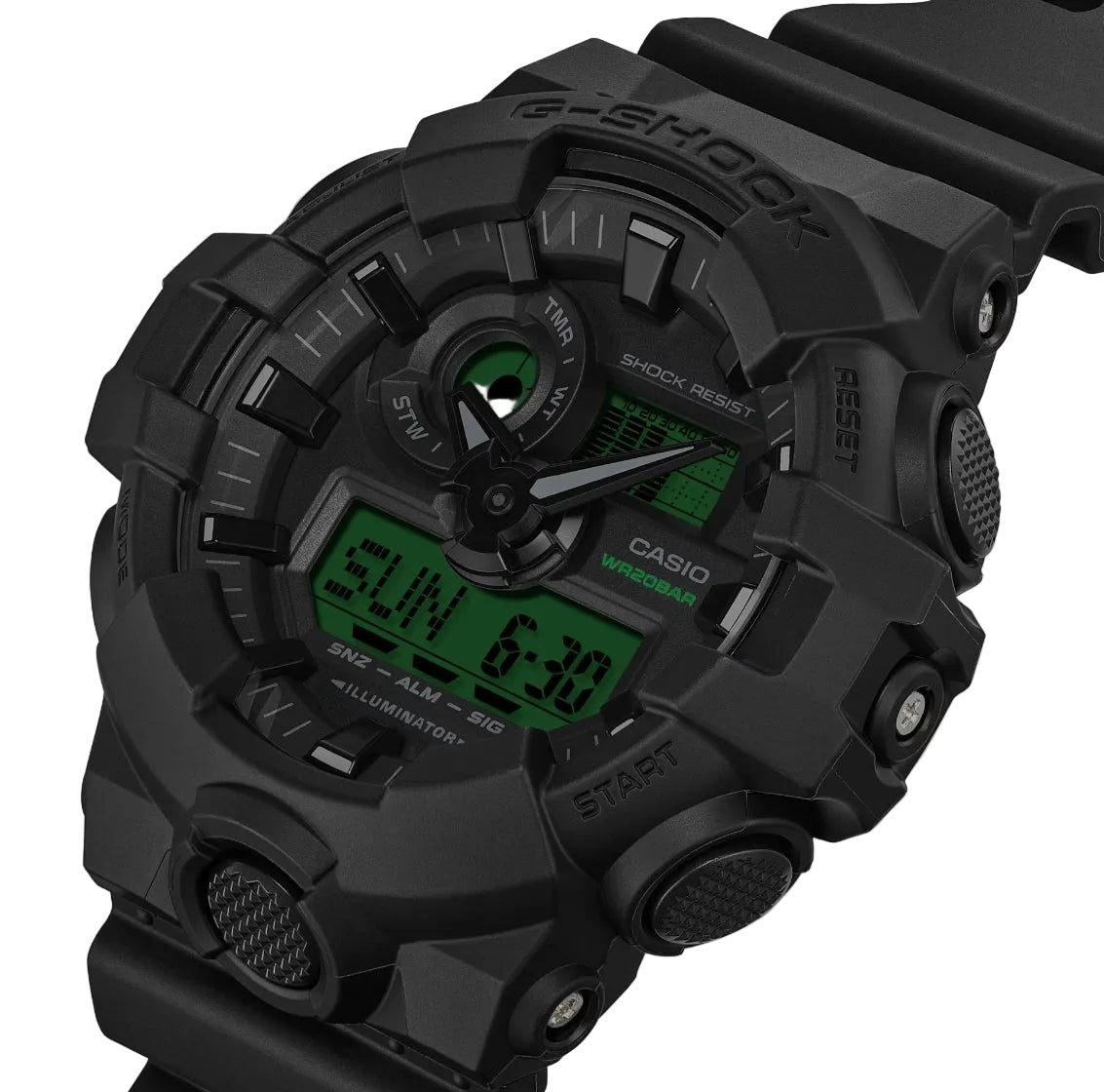 Casio G-Shock ANALOG-DIGITAL
GA-700 SERIES GA-700BEG-1A