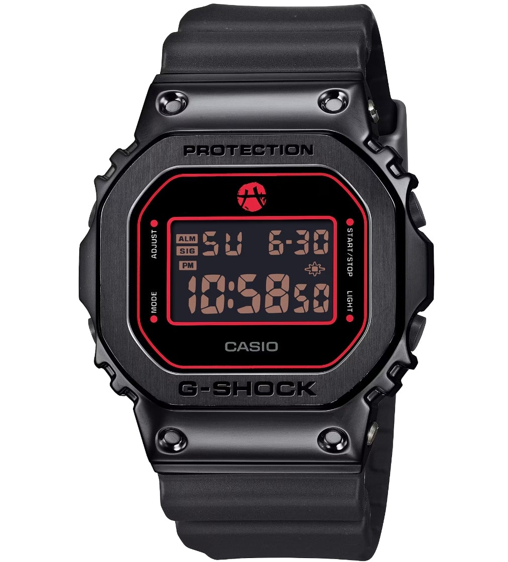 Casio G-Shock RUI HACHIMURA SIGNATURE MODEL
DIGITAL
5600 SERIES  GM-5600RH-1