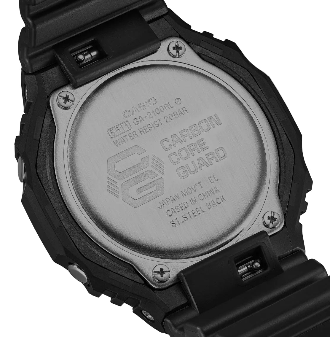Casio G-Shock ANALOG-DIGITAL
2100 Series
GA-2100RL-1A