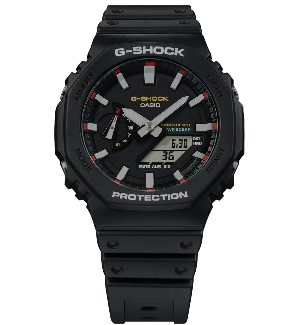 Casio G-Shock ANALOG-DIGITAL
2100 Series
GA-2100RL-1A