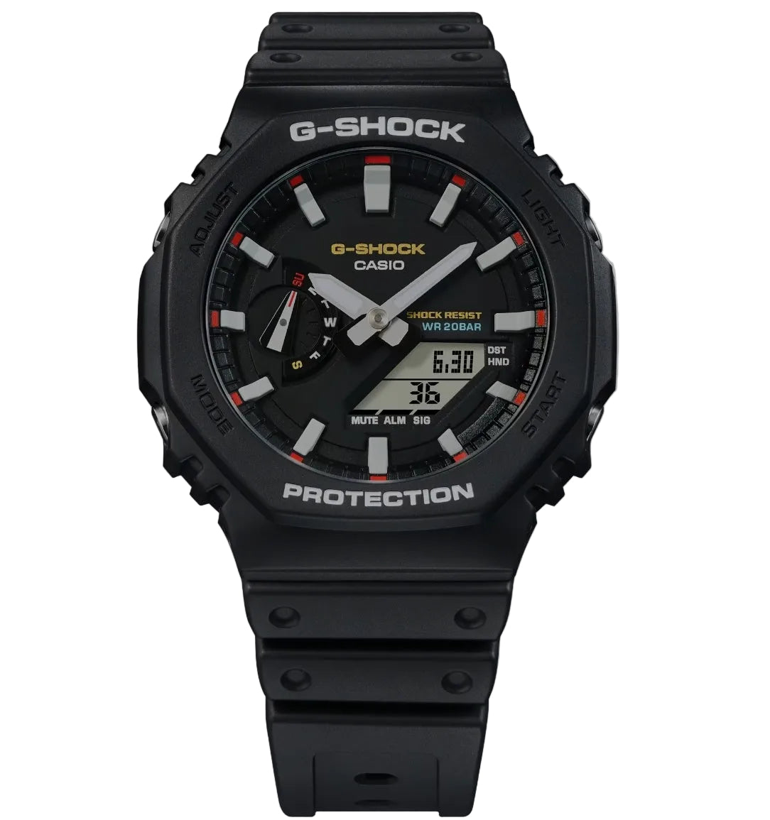 Casio G-Shock ANALOG-DIGITAL
2100 Series
GA-2100RL-1A
