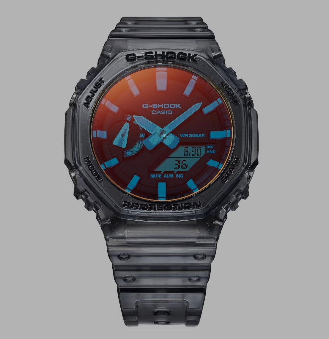 G-Shock ANALOG ANALOG-DIGITAL
2100 Series
GA-2100TLS-8A
