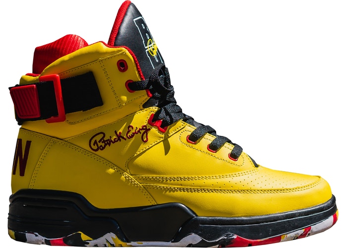 Ewing 33 Hi x Big Pun Capital Punishment   Colorway Yellow/Black-Red