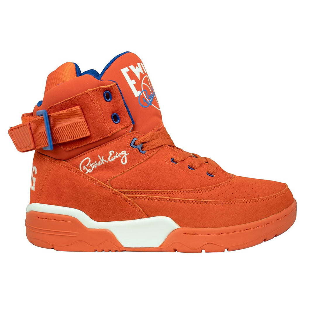 Ewing 33 HI Orange Suede/White/Blue