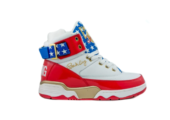 Ewing 33 HI White/Red/Blue/Gold USA