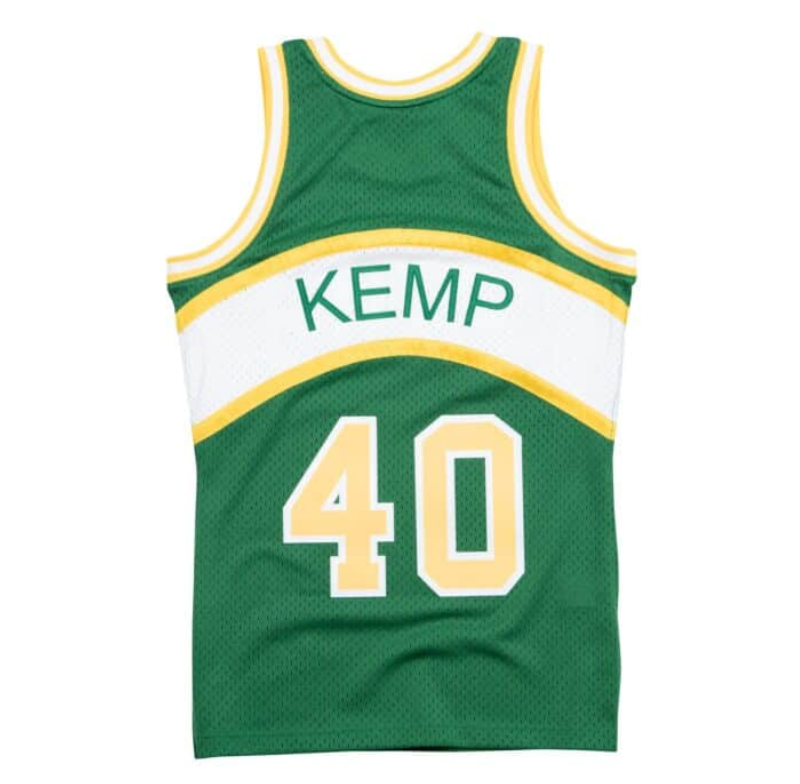 Swingman Jersey Seattle SuperSonics  Shawn Kemp 1994-95