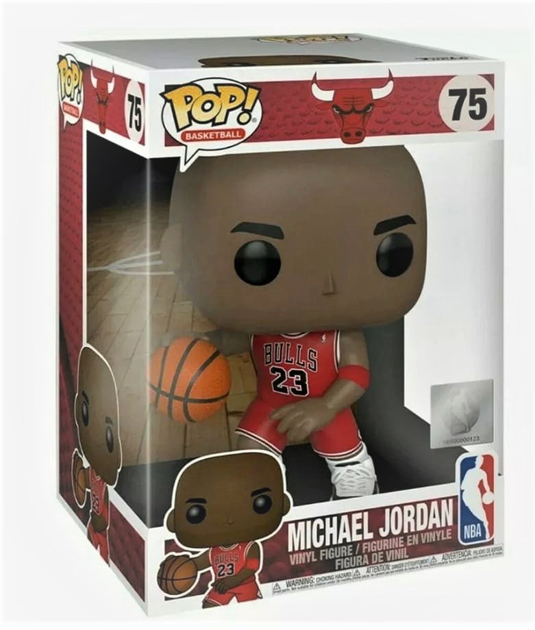 Funko Pop! NBA Bulls Michael Jordan 10-Inch Super Sized Vinyl Figure